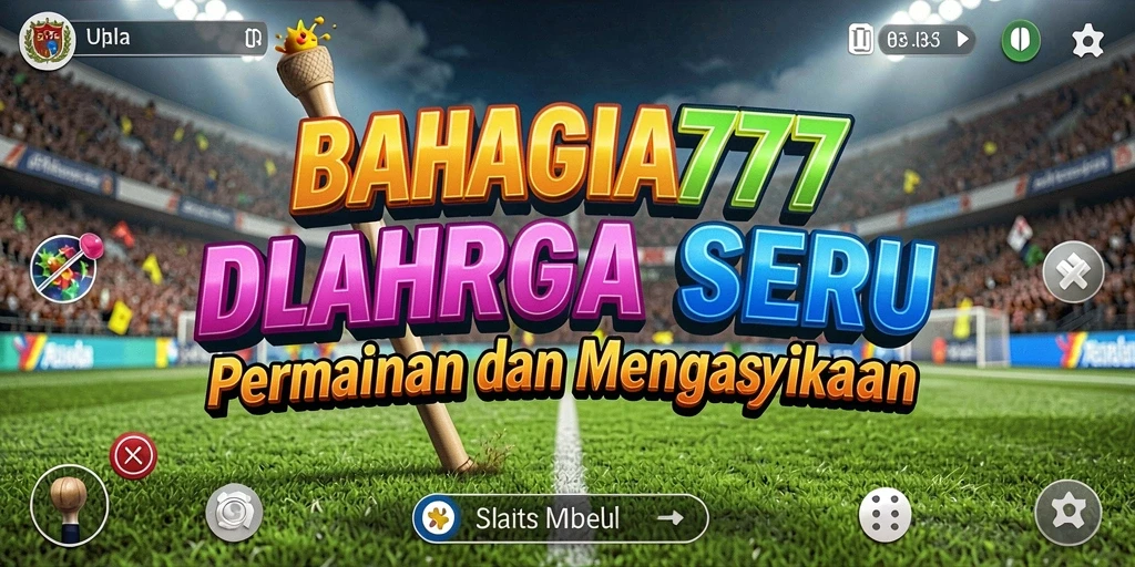 Tampilan gameplay seru dari BAHAGIA777 dengan aksi olahraga yang mendebarkan.