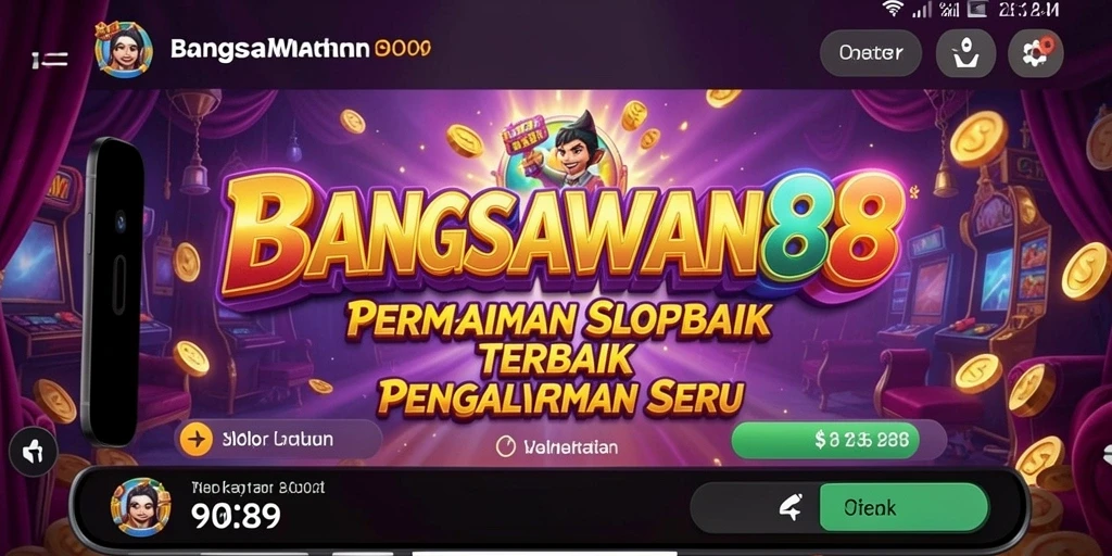 Screenshot BANGSAWAN88 menampilkan gameplay Slot yang menawan.