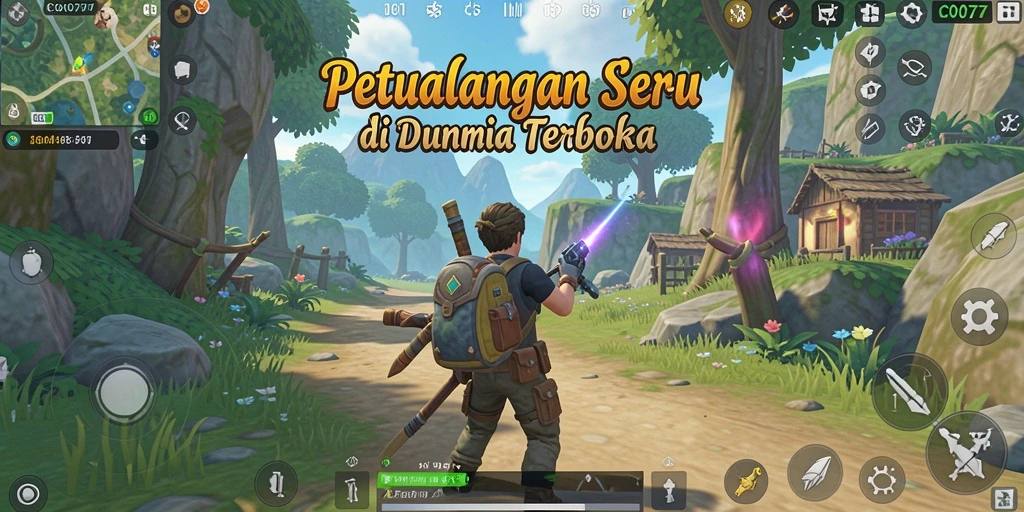 Tangkap momen seru dalam gameplay Open World C0077.