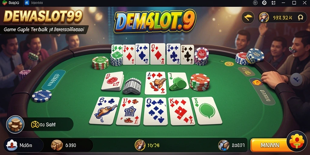 Gameplay seru DEWASLOT99 dengan pemain yang antusias.