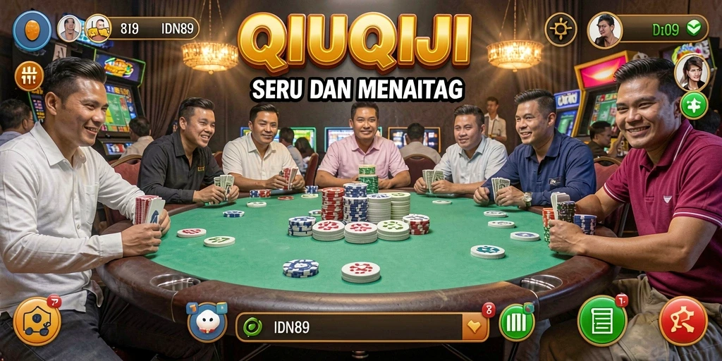 Screenshot menarik dari gameplay QiuQiu IDN89.