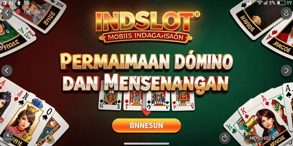 Tangkapan layar gameplay seru dari INDSLOT yang menampilkan aksi Domino.