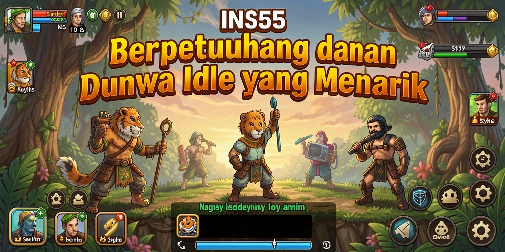 Gameplay menarik dari INS55 menunjukkan sistem Idle yang mengasyikkan.