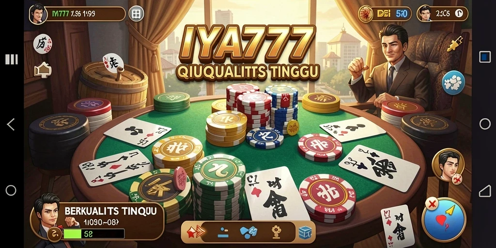 Tampilan gameplay QiuQiu yang seru dan menarik.