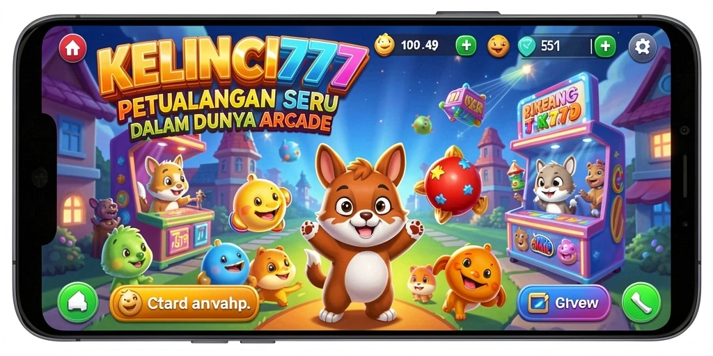 Screenshot gameplay KELINCI777 yang menampilkan keseruan permainan arcade.
