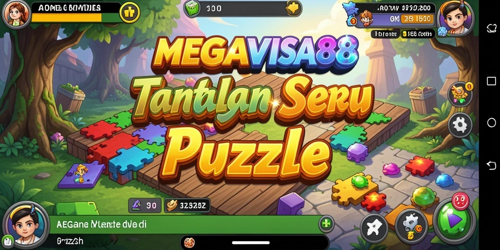 Tampilan gameplay seru di <strong>MEGAVISA88</strong> yang melibatkan teka-teki menantang.