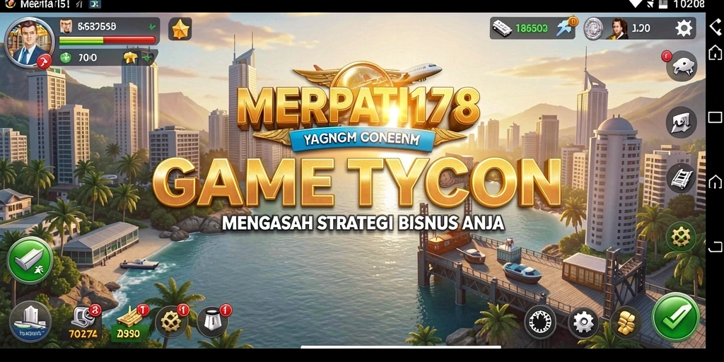 Tampilan menarik dari gameplay MERPATI178 yang penuh strategi bisnis.