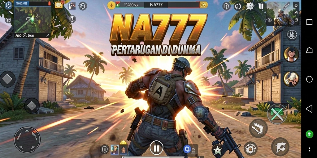 Tampilan gameplay NA777 yang intens dan mendebarkan.