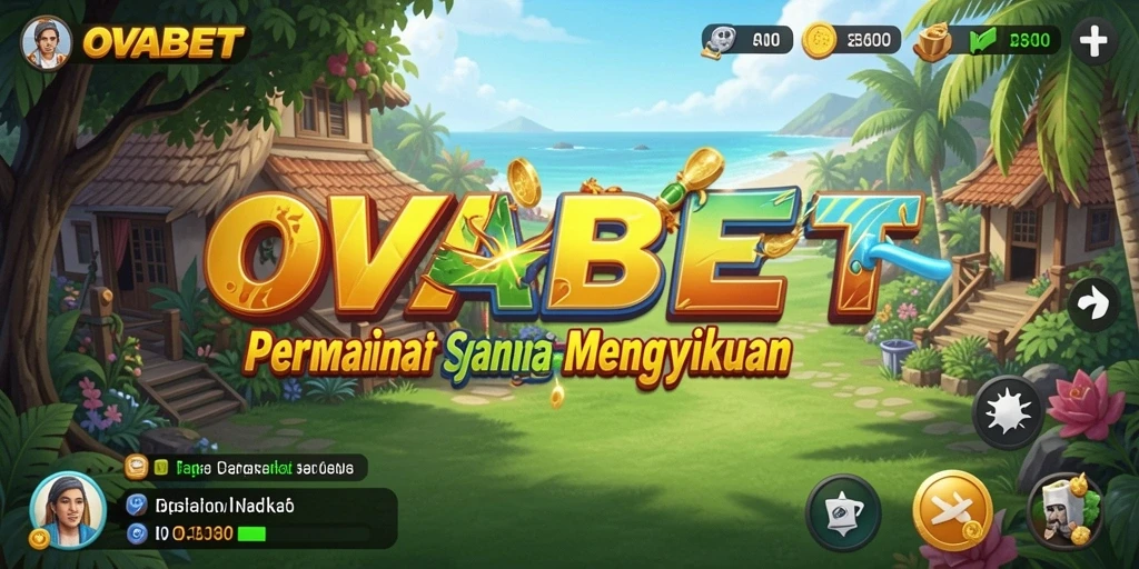Screenshot <strong>OVABET</strong> menampilkan gameplay yang penuh warna dan seru.