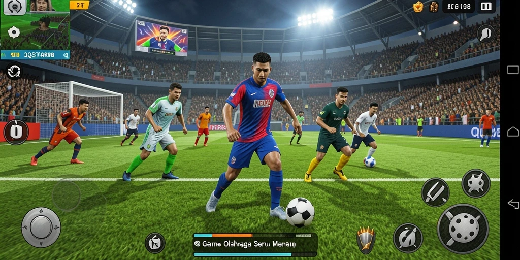 Gameplay menegangkan dengan berbagai pilihan olahraga dalam QQSTAR88.