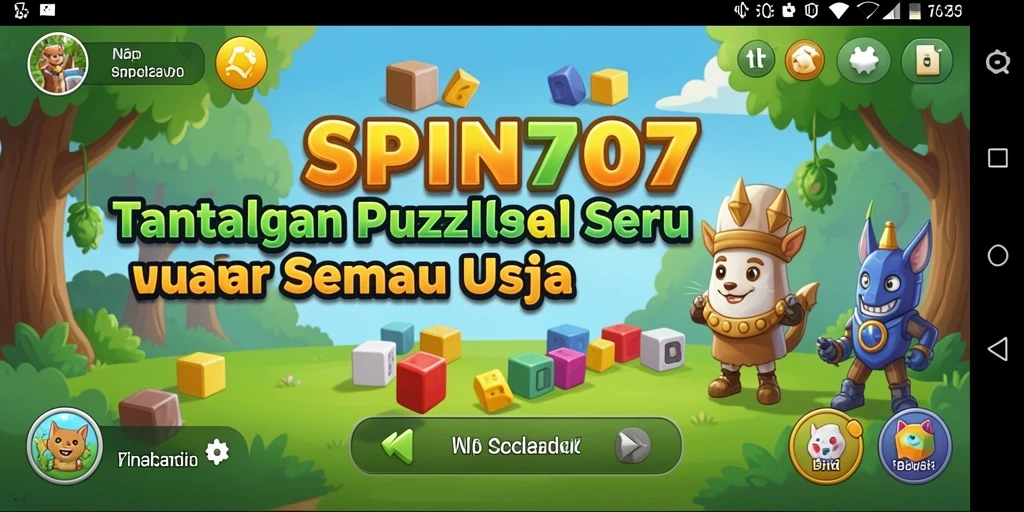 Gameplay seru di SPIN707 dengan berbagai puzzle menantang.