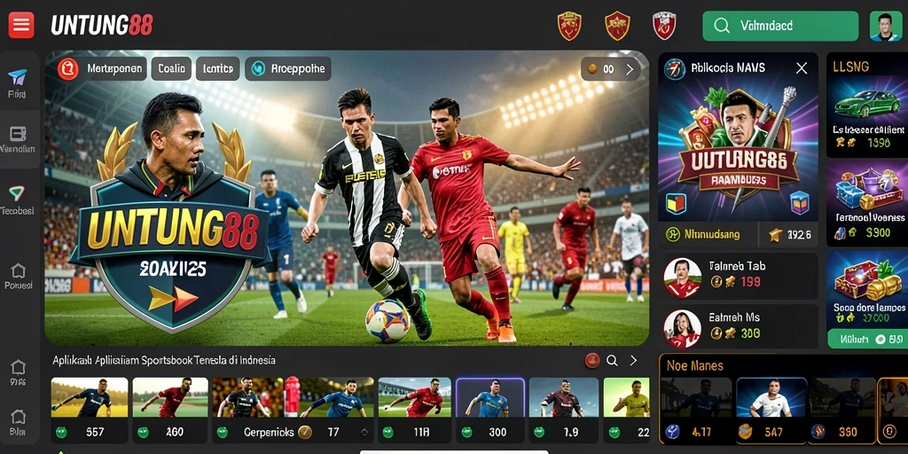 Screenshot utama UNTUNG88 menampilkan pengalaman taruhan yang seru dan interaktif.