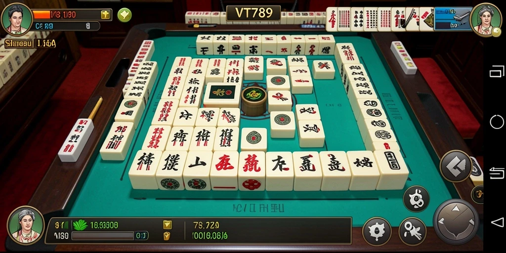 Tampilan gameplay VT789 yang menarik dan menantang dalam permainan Mahjong.