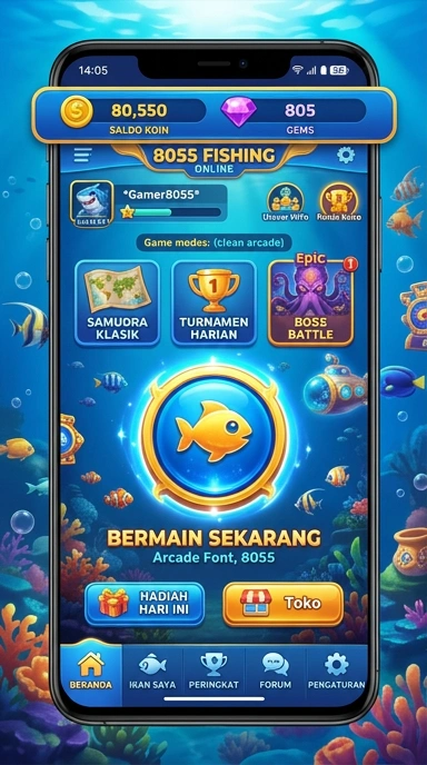 Halaman detail aplikasi di 8055 yang informatif.